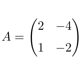 nilpotent 2x2