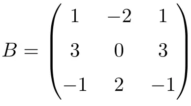 example of a 3x3 nilpotent matrix