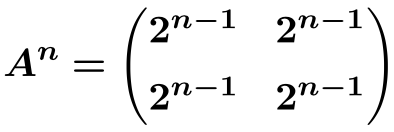 how to find the nth power of a matrix