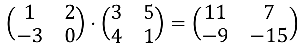 how to solve a matrix multiplication