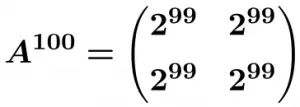 How to calculate the power (and the nth power) of a matrix