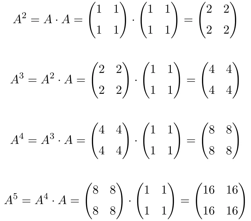 power of a matrix in mathematica