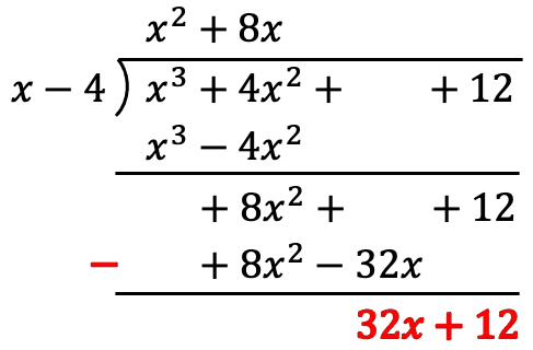 division of polynomials solved example