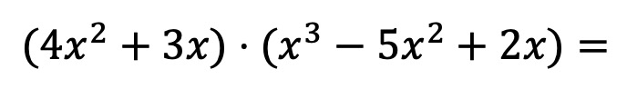 multiplication of polynomials examples